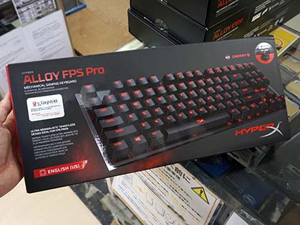 競技仕様のテンキーレスキーボード Hyperx Alloy Fps Pro が登場 Akiba Pc Hotline