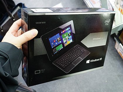 Simフリー仕様のwindows 10搭載2in1 Pcが税込15 800円 Lte対応 取材中に見つけた なもの Akiba Pc Hotline