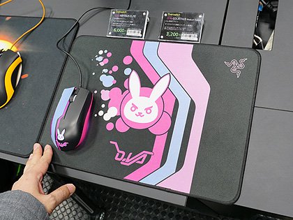 女性や学生に人気 Overwatchデザインのrazer製マウスなどが再入荷 取材中に見つけた なもの Akiba Pc Hotline