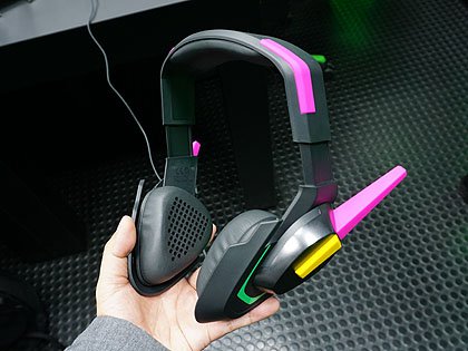 Overwatch公式ヘッドセット D Va Razer Meka Headset の店頭販売がスタート 価格は8 900円 Akiba Pc Hotline