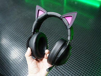 Razerのヘッドセットを可愛くする ネコミミ が登場 ツクモで予約受け付け中 Akiba Pc Hotline