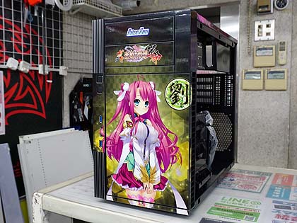 人気pcゲーム 恋姫 夢想 デザインの 痛pcケース が発売 Akiba Pc Hotline