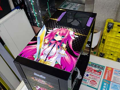 人気pcゲーム 恋姫 夢想 デザインの 痛pcケース が発売 Akiba Pc Hotline