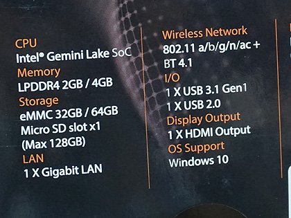 手の平サイズの極小pc Liva Q2 がデビュー Pentium Silver N5000搭載 Akiba Pc Hotline