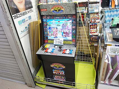 組み立て式の家庭用アーケードゲーム筐体 Arcade1up が展示中 試遊も可能 Akiba Pc Hotline