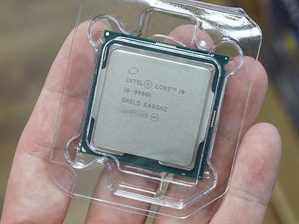 Core I9 9900kのバルク品が店頭入荷 リテール品よりも約4 000円安 Akiba Pc Hotline