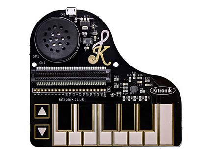 Micro Bitで音楽制作ができるグランドピアノ型ミニキーボード基板が登場 Akiba Pc Hotline