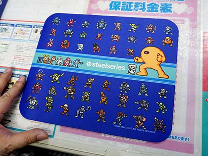 人気ゲーム ロックマン のマウスパッドがsteelseriesから登場 日本限定モデル Akiba Pc Hotline