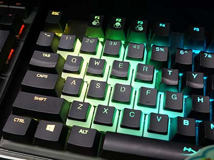 ライティングを強化する半透明キートップがhyperxから 104キー入りで実売4 280円 Akiba Pc Hotline