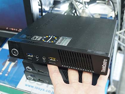 省電力版core I5搭載のミニpc Thinkcentre M93p Tiny が税込34 800円 Ibm Refreshed Pc 取材中に見つけた なもの Akiba Pc Hotline
