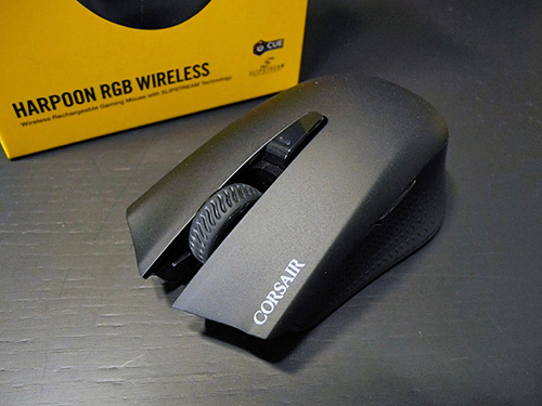 無線の安定性を向上 ゲーミングマウス Corsair Harpoon Rgb Wireless を試す Akiba Pc Hotline