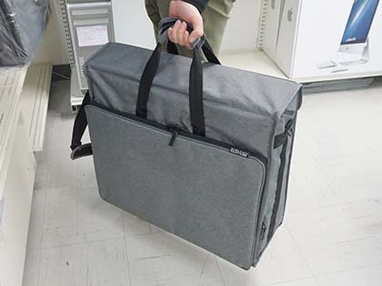 Imacを持ち運ぶためのトートバッグが入荷 サイズ別に2種類 Akiba Pc