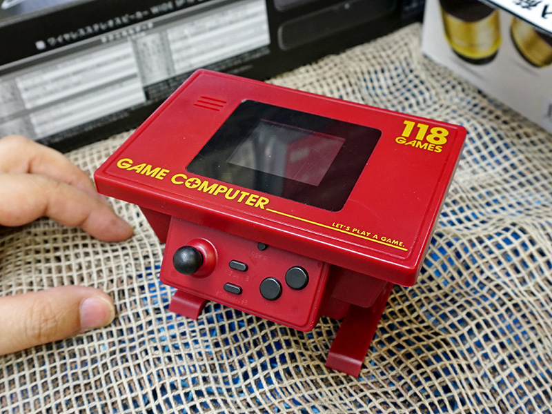 【ゲーム／ハード】懐かしの“テーブル筐体型”ミニゲーム機が1,500円、118本のゲームを収録