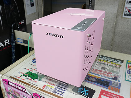 置くだけ充電 対応のmini Itxケース A1 Plus にキュートなピンク色モデル Akiba Pc Hotline