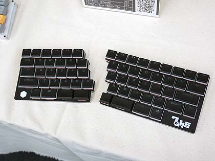 ハッピーな配列 の分離型キーボード自作キット 7skb Choc が店頭入荷 Lowprofileスイッチ対応 Akiba Pc Hotline