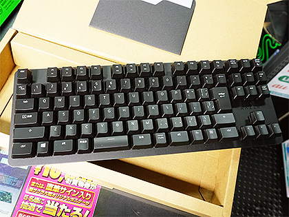 Razerの静音テンキーレスキーボード Blackwidow Lite に日本語配列モデル Akiba Pc Hotline