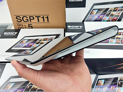 もはや観賞用 ソニーの初代androidタブレットが税込3 980円 未使用品が大量入荷 取材中に見つけた なもの Akiba Pc Hotline