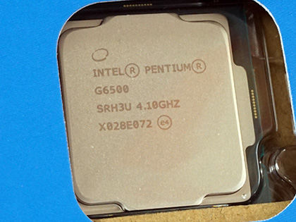 Intel pentium gold g6500 обзор