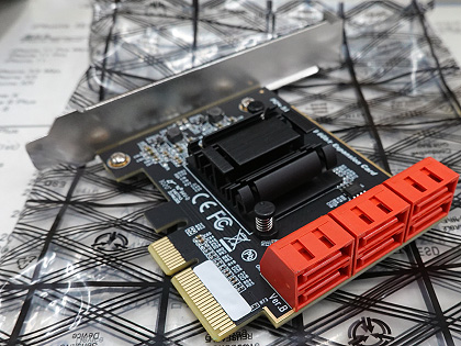 Sataを6ポート増設できる拡張カードがエアリアから 実売5 600円 Akiba Pc Hotline