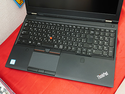 Core I7 Quadro搭載のクリエイター向けノート Thinkpad P50 が税込69 800円 取材中に見つけた なもの Akiba Pc Hotline