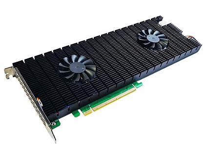 Nvme Ssdを最大8枚搭載できるraidカード Highpoint Ssd7540 Akiba Pc Hotline