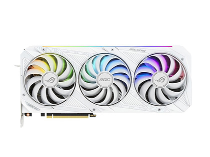 真っ白なgeforce Rtx 3070がasusから 3連ファン搭載 Akiba Pc Hotline