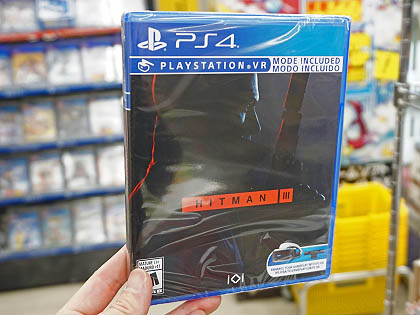 ステルスアクションゲーム Hitman 3 のps4版が直輸入 日本未発売 取材中に見つけた なもの Akiba Pc Hotline