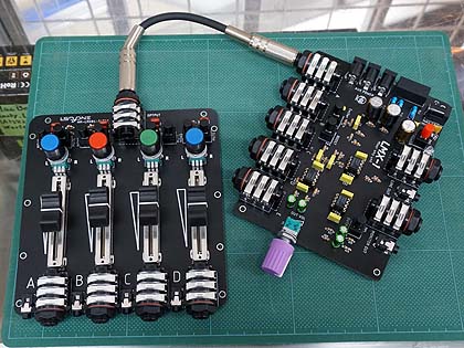 家庭用簡易オーディオミキサーの工作キット Lmx 1 要はんだ付け作業 取材中に見つけた なもの Akiba Pc Hotline