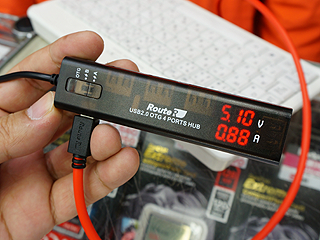 Usbチェッカー機能付きのタブレット向けusbハブが販売中 Akiba Pc Hotline