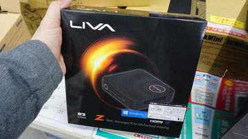 Pentium搭載の小型ファンレスpc Liva Z に新モデル 8gbメモリやssdを搭載 Akiba Pc Hotline