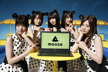 乃木坂46を起用したマウスの最新tv Cmが日から放送開始 取材中に見つけた なもの Akiba Pc Hotline