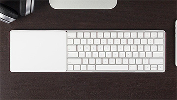 Apple Magic KeyboardとMagic Trackpad 2を一体化できる「MagicBridge