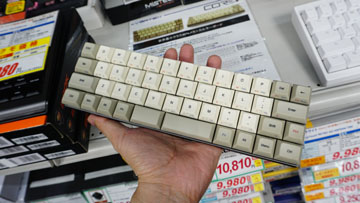 小型メカニカルキーボード「VORTEX CORE」に静音赤軸とスピード銀軸 ...