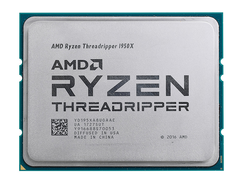 Ryzen Threadripper 1950X 16 Core 動作品CPU