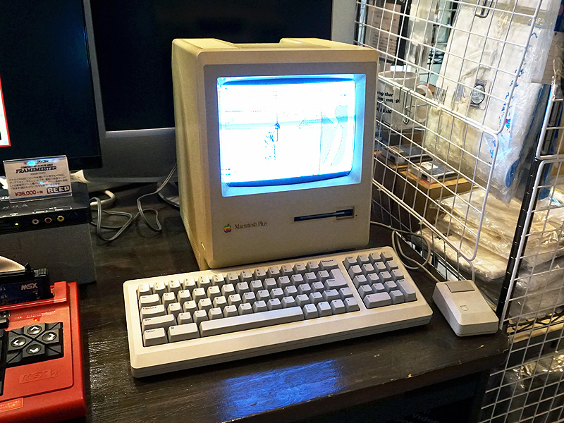 動作確認済み　Macintosh plus マッキントッシュプラス＋マウス付き