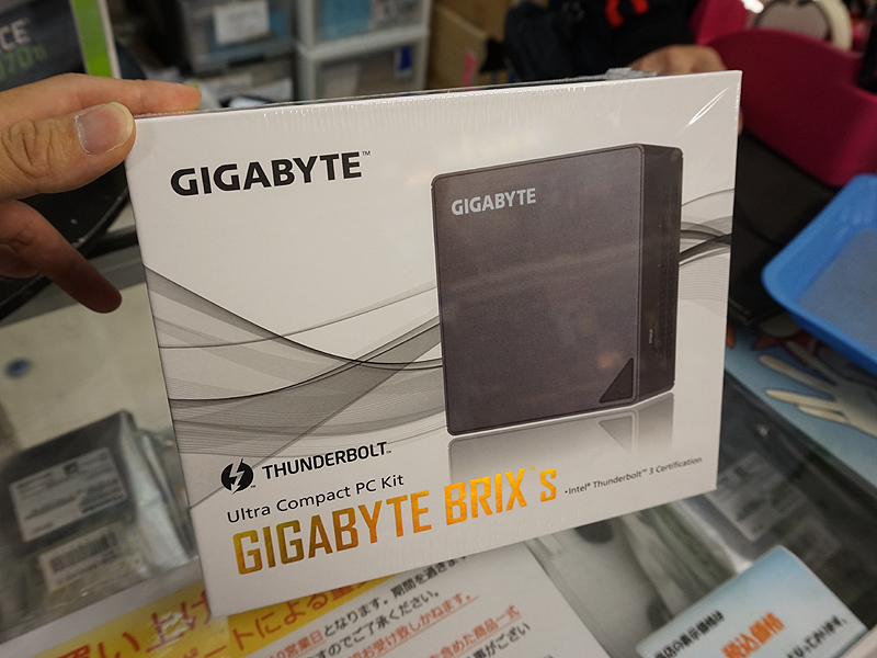 Core i7搭載のミニPCキット「GB-BKi7HT2-7500」が発売、Thunderbolt 3 