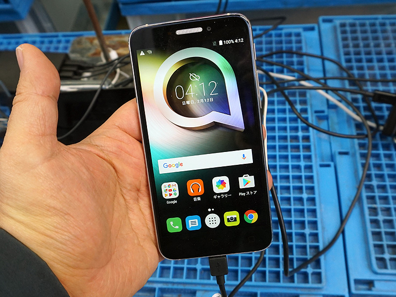 在庫は約500台 格安simもokな5型スマホ Shine Lite が税込17 800円 取材中に見つけた なもの Akiba Pc Hotline