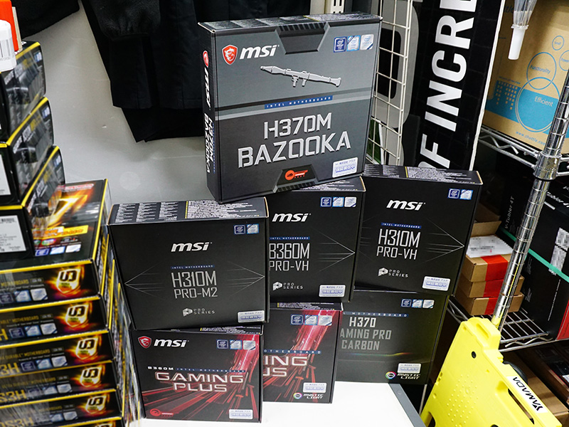 マイニング向けも有り、MSIのH370/B360/H310マザーは計9製品 - AKIBA