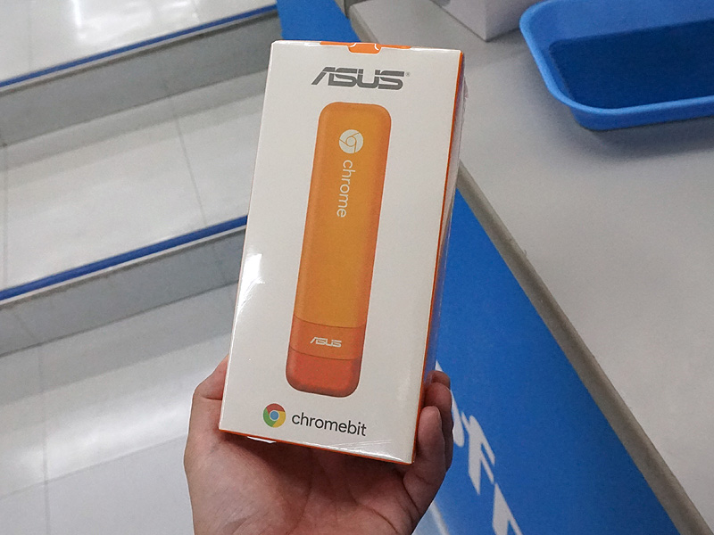 テレビでChrome OSが使える！ASUSのスティックPC「Chromebit」に新色