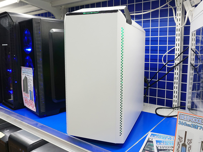 PCケース(自作PC用) DEEPCOOL BARONKASE LIQUID WH Deepcoolの水冷ケース「BARONKASE LIQUID」が発売、実売18,480円