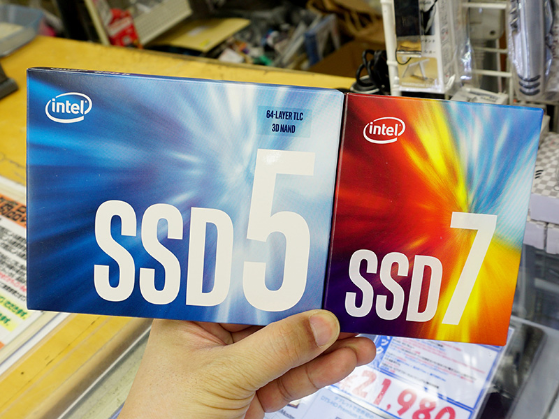 Intelの人気SSD「760p」「545s」の1TBが登場、実売36,800円から
