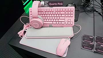 Razerのピンク色ゲーミングデバイス「QUARTZ EDITION」が計7モデル登場 