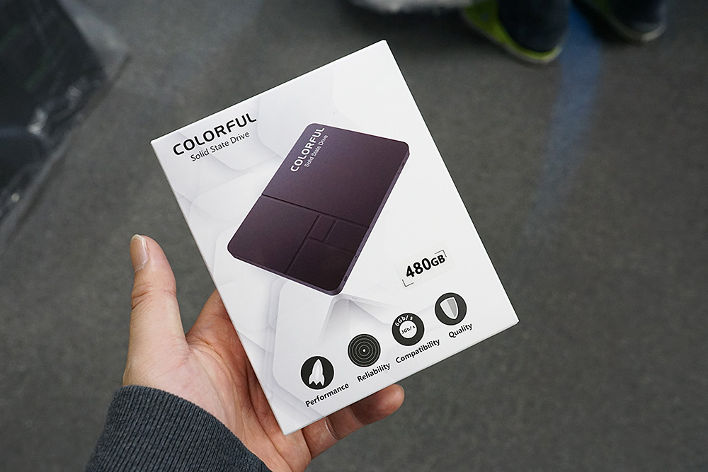 新品未開封 SSD ColorFul SL500 480GB 2.5インチ Colorful製2.5インチSSD「SL500」の480GBモデルが登場、実売12,980円