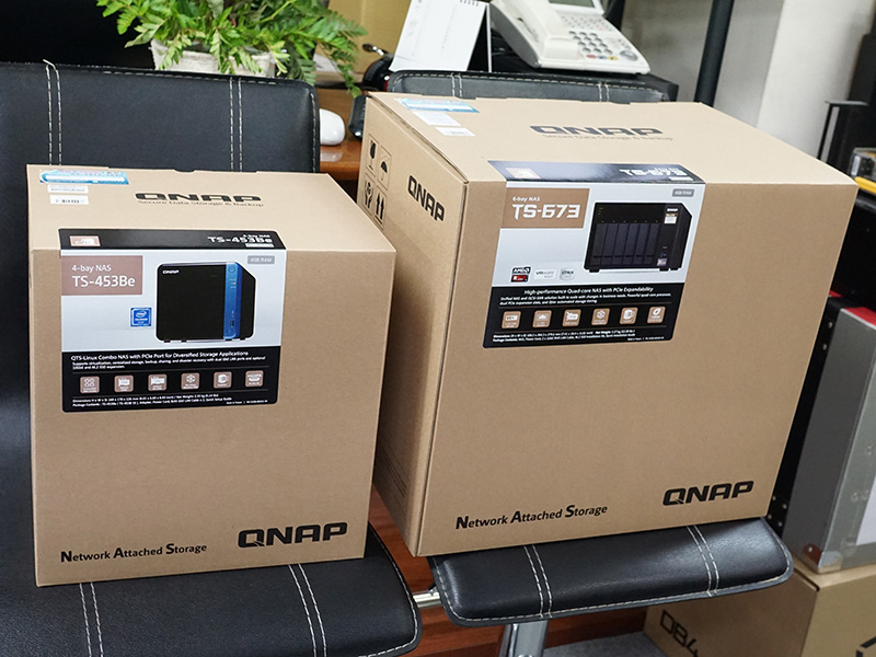 ビデオカード増設ができるQNAPの6ベイNASキット「TS-673」が入荷