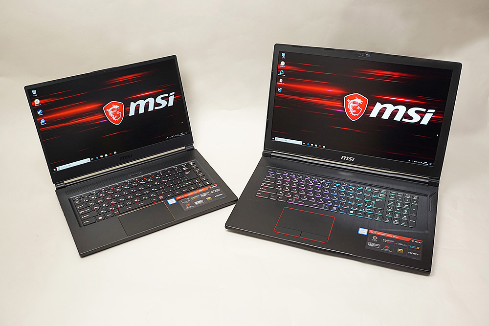 6コア/12スレッドCPUでノートPC最高クラスの性能に、MSIの新世代