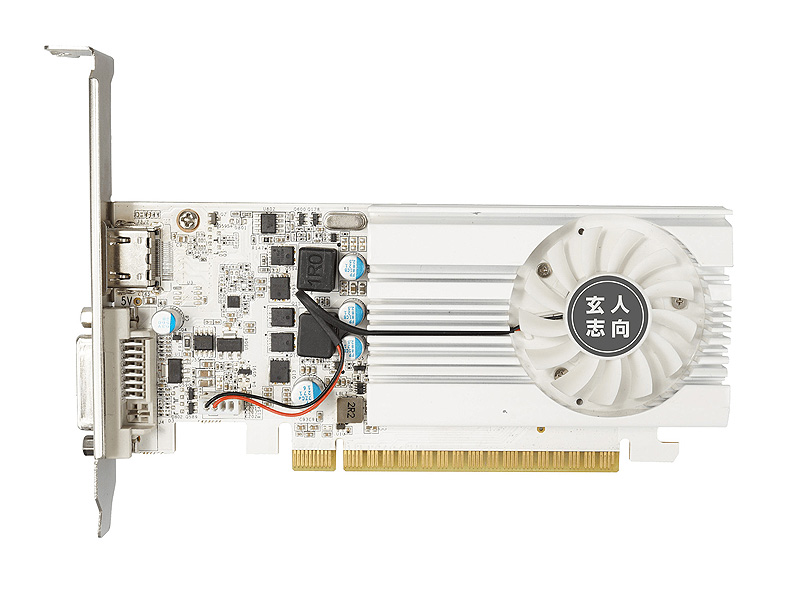 9,980円の“白いGeForce GT 1030”が玄人志向から、LowProfile対応 