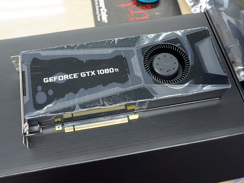 最安クラスのGeForce GTX 1080 TiカードがPalitから、ブロアーファン