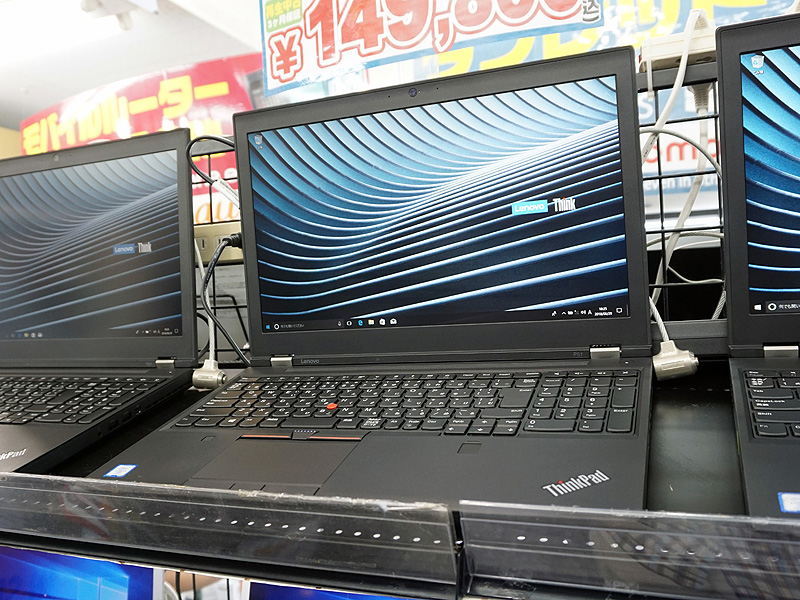 Core i7やQuadro搭載のワークステーションノート「ThinkPad P51」が