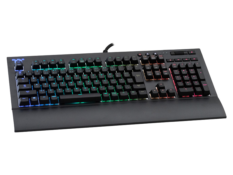 冷却パーツのLEDと同期するキーボード「TT PREMIUM X1 RGB」が発売