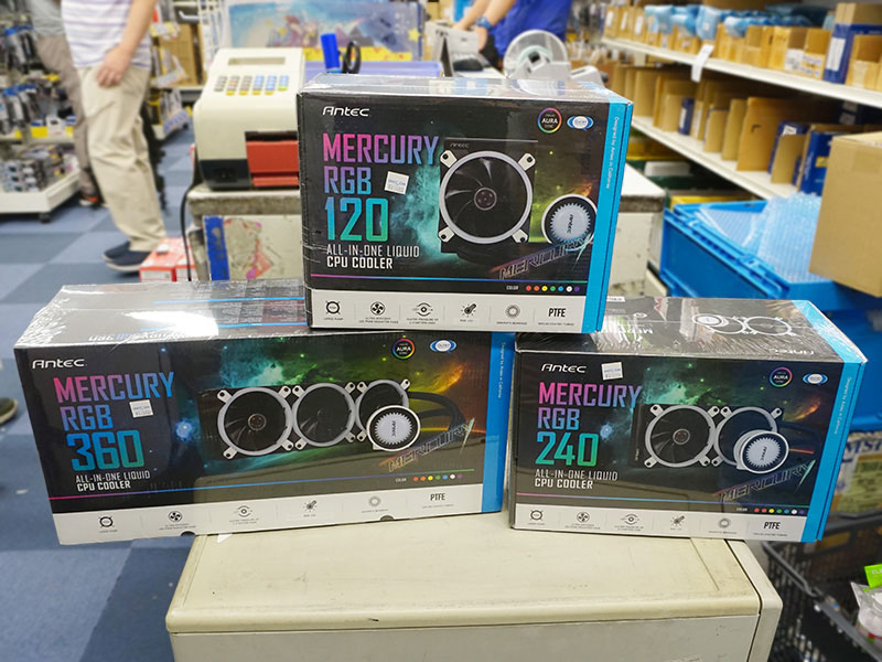 5年保証のAntec製水冷クーラー「Mercury」にRGB LED搭載版、ラジエーター別に3モデル - AKIBA PC Hotline!